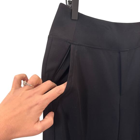 Athleta Endless Pants Black Travel Athleisure Pants Size 8 - Picture 6 of 9